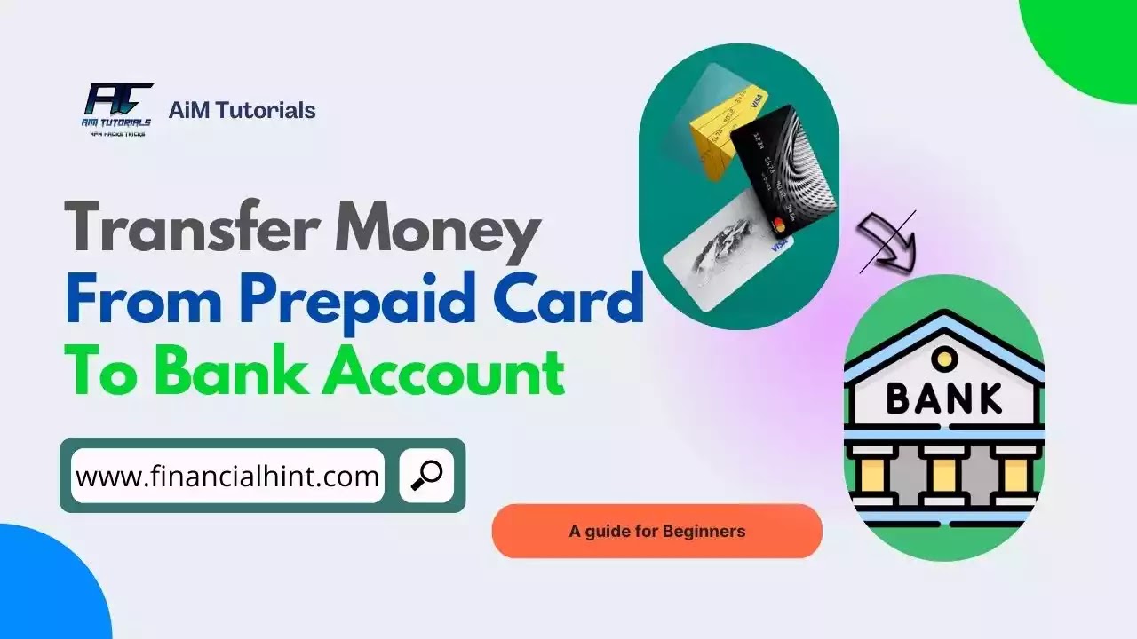 How To Transfer Money From Prepaid Card To Bank Account Financial Hint